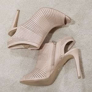 Ann Taylor Nude Booties